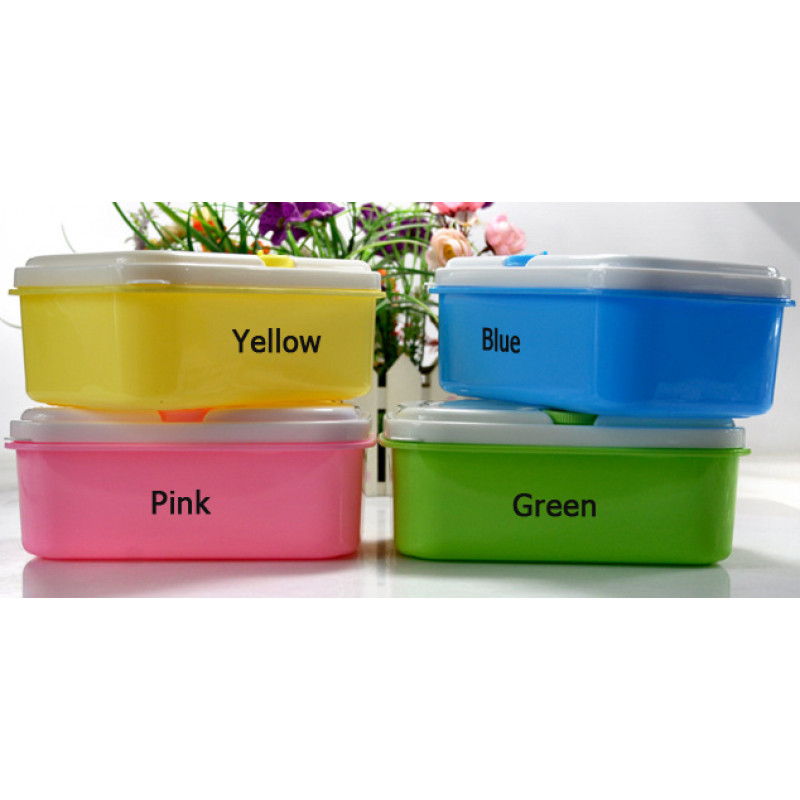 Printed Logo on Lunch Box (with Spoon)